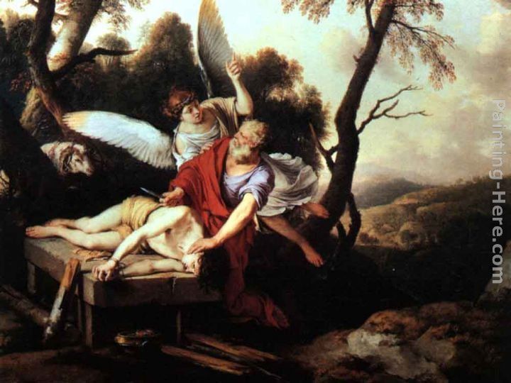 Laurent De La Hire Abraham Sacrificing Isaac